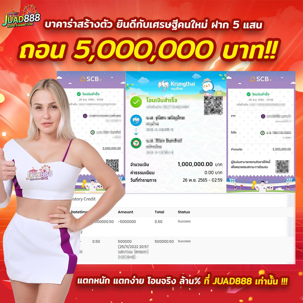 ฝากถอนไม่มีขั้นต่ํา ระบบอัตโนมัติ รองรับความสนุกเต็มรูปแบบ
